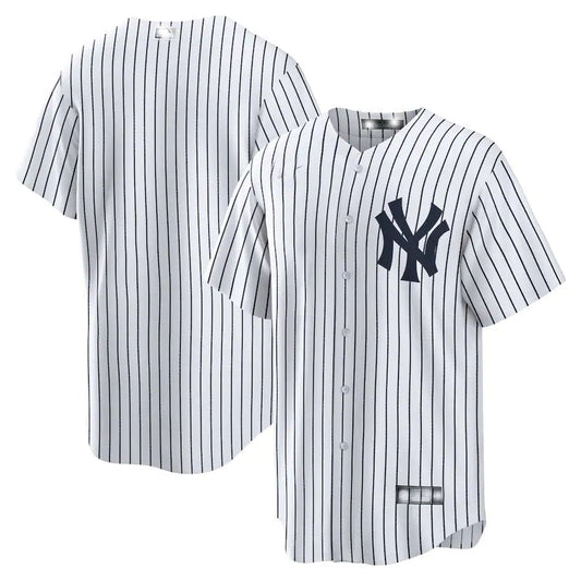 New York Yankees White Home Replica Team Jersey Baseball Jerseys