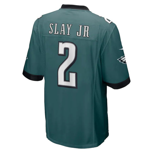 P.Eagles #2 Darius Slay Jr. Midnight Green Game Jersey Stitched American Football Jerseys