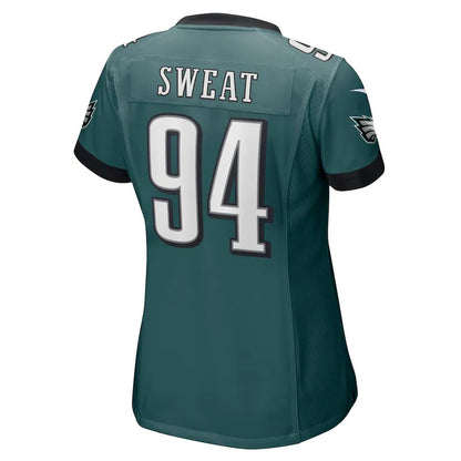 P.Eagles #94 Josh Sweat  Midnight Green Game Jersey Stitched American Football Jerseys