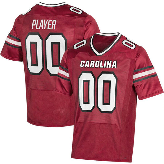 Custom S.Carolina Gamecocks Under Armour Pick-A-Player NIL Replica Football Jersey Garnet Stitched American College Jerseys