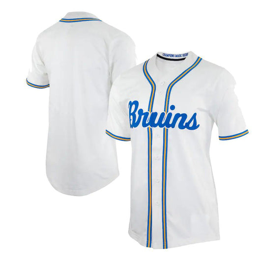 U.Bruins Replica Baseball Jersey White Stitched American College Jerseys