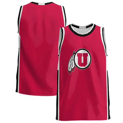 U.Utes Basketball Jersey Red Stitched American College Jerseys