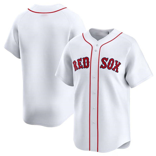 Boston Red Sox Home Authentic Team Jersey - White Baseball Jerseys