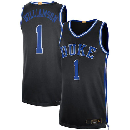 D.Blue Devils #1 Zion Williamson Alumni Player Limited Basketball Jersey  Black Stitched American College Jerseys