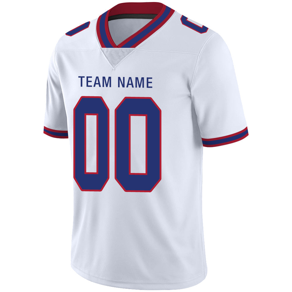 Custom B.Bills Stitched American Football Jerseys Personalize Birthday Gifts White Jersey