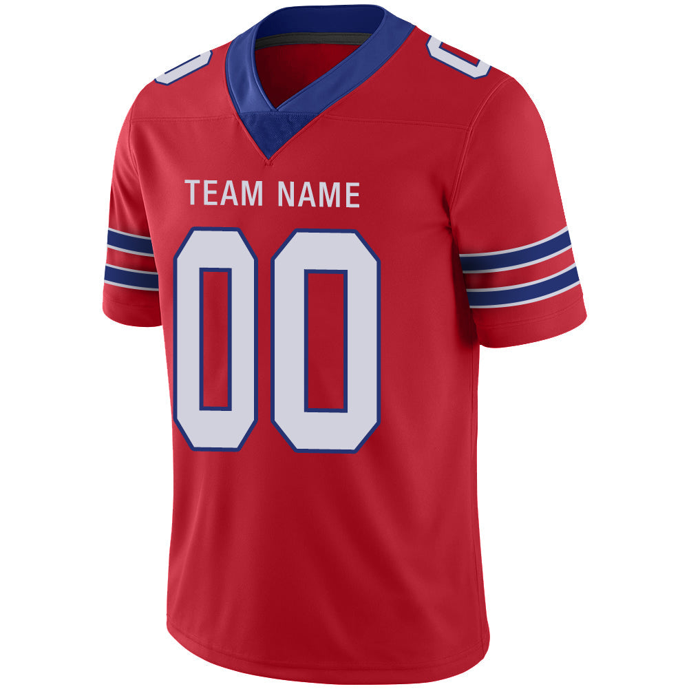 Custom B.Bills Stitched American Football Jerseys Personalize Birthday Gifts Red Jersey