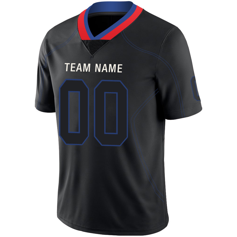 Custom B.Bills Stitched American Football Jerseys Personalize Birthday Gifts Black Jersey