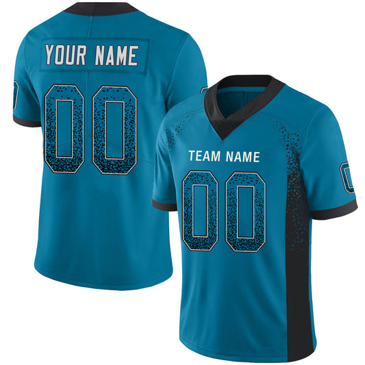 Custom C.Panther Stitched American Football Jerseys Personalize Birthday Gifts Blue Jersey