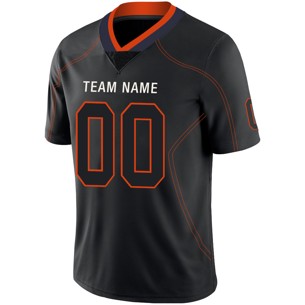 Custom D.Broncos Stitched American Football Jerseys Personalize Birthday Gifts Black Jersey