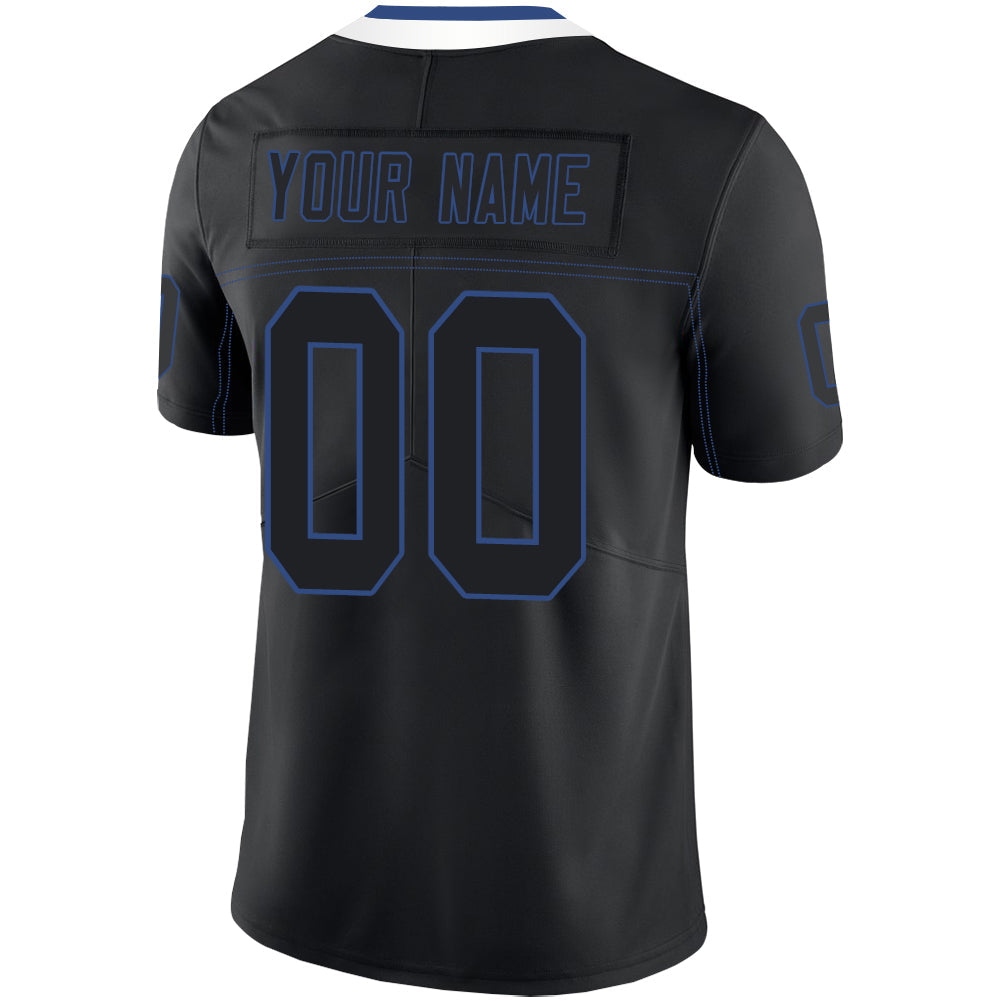 Custom IN.Colts Stitched American Football Jerseys Personalize Birthday Gifts Black Jersey