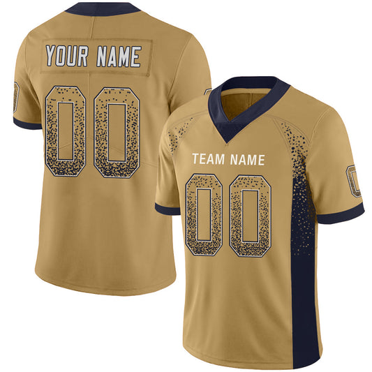 Custom LA.Chargers Stitched American Football Jerseys Personalize Birthday Gifts Gold Jersey