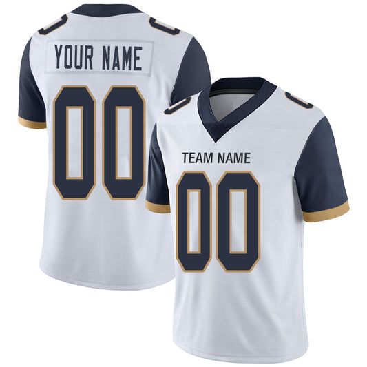 Custom LA.Chargers Stitched American Football Jerseys Personalize Birthday Gifts White Jersey