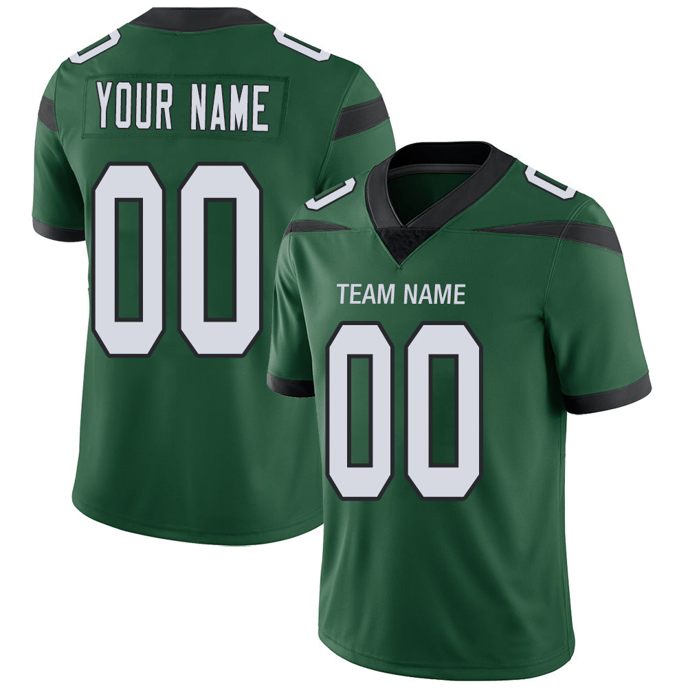 Custom NY.Jets Stitched American Football Jerseys Personalize Birthday Gifts Green Jersey