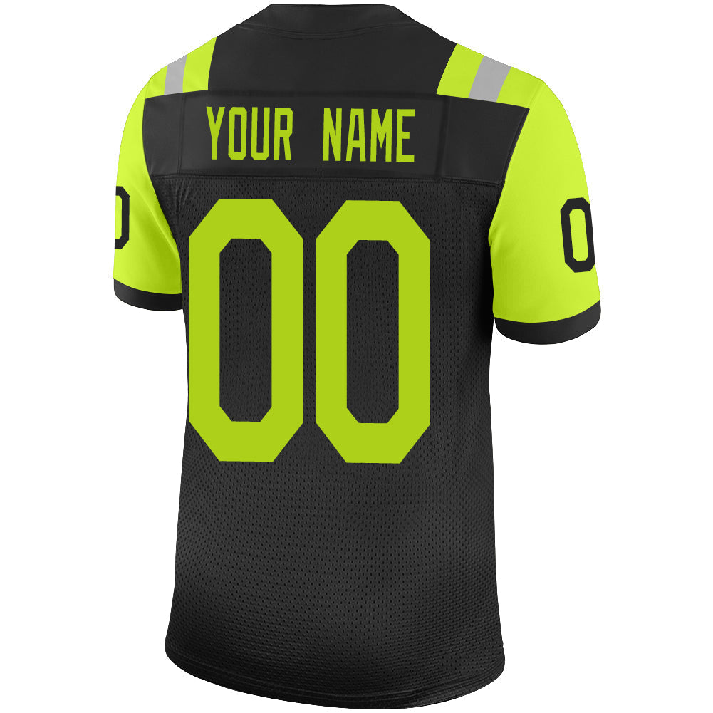 Custom NY.Jets Stitched American Football Jerseys Personalize Birthday Gifts Black Jersey