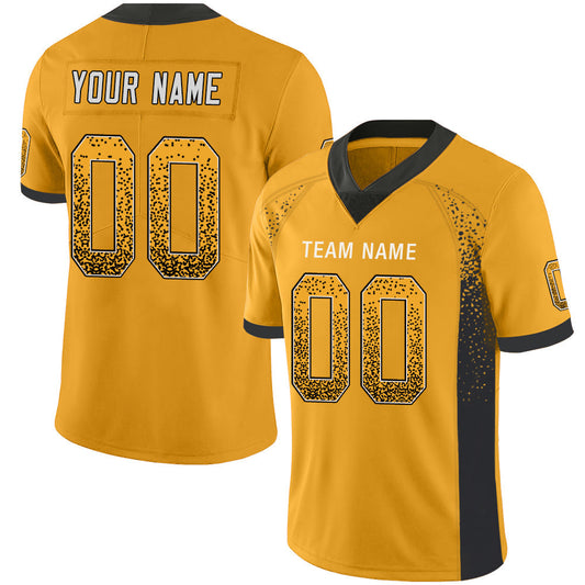 Custom P.Steelers Stitched American Football Jerseys Personalize Birthday Gifts Yellow Jersey